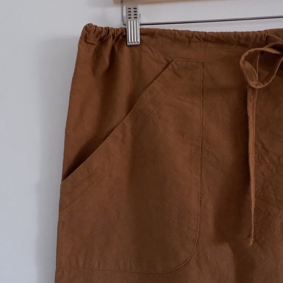 PRIORY Cotton Oversized Drawstring Trousers - Picture 4 of 7